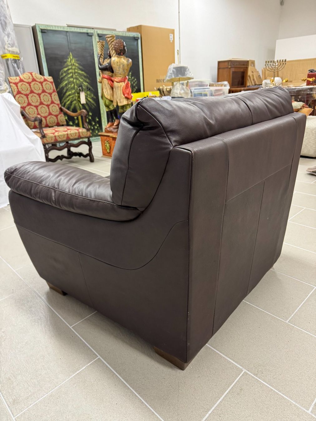 Divani: Leather Sofa in Excellent Condition – Usato da Gsteig b. Gstaad venduto da Auctionly 1