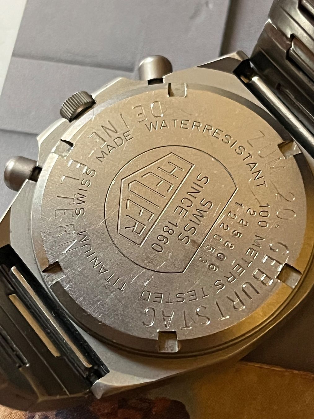 Tag Heuer Orologi: Heuer Or/titanium rare Yacht Timer Chronographe – Usato da GENEVE venduto da hehakasapa 3