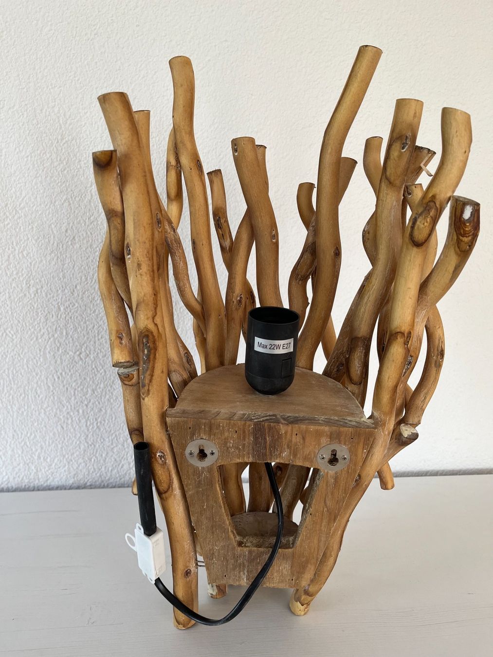 Lampade: Originelle Lampe aus Naturholz – Usato da Gebenstorf venduto da bpo_7hv6 2