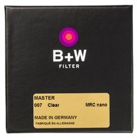 B+W Clear Filter Mrc nano MASTER 62mm