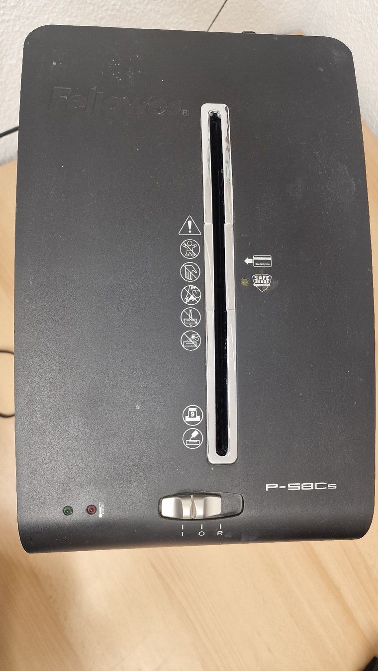 Fellowes Aktenvernichter: Fellowes Aktenvernichter P-58Cs – Gebraucht aus Stetten AG von NE-Services 2