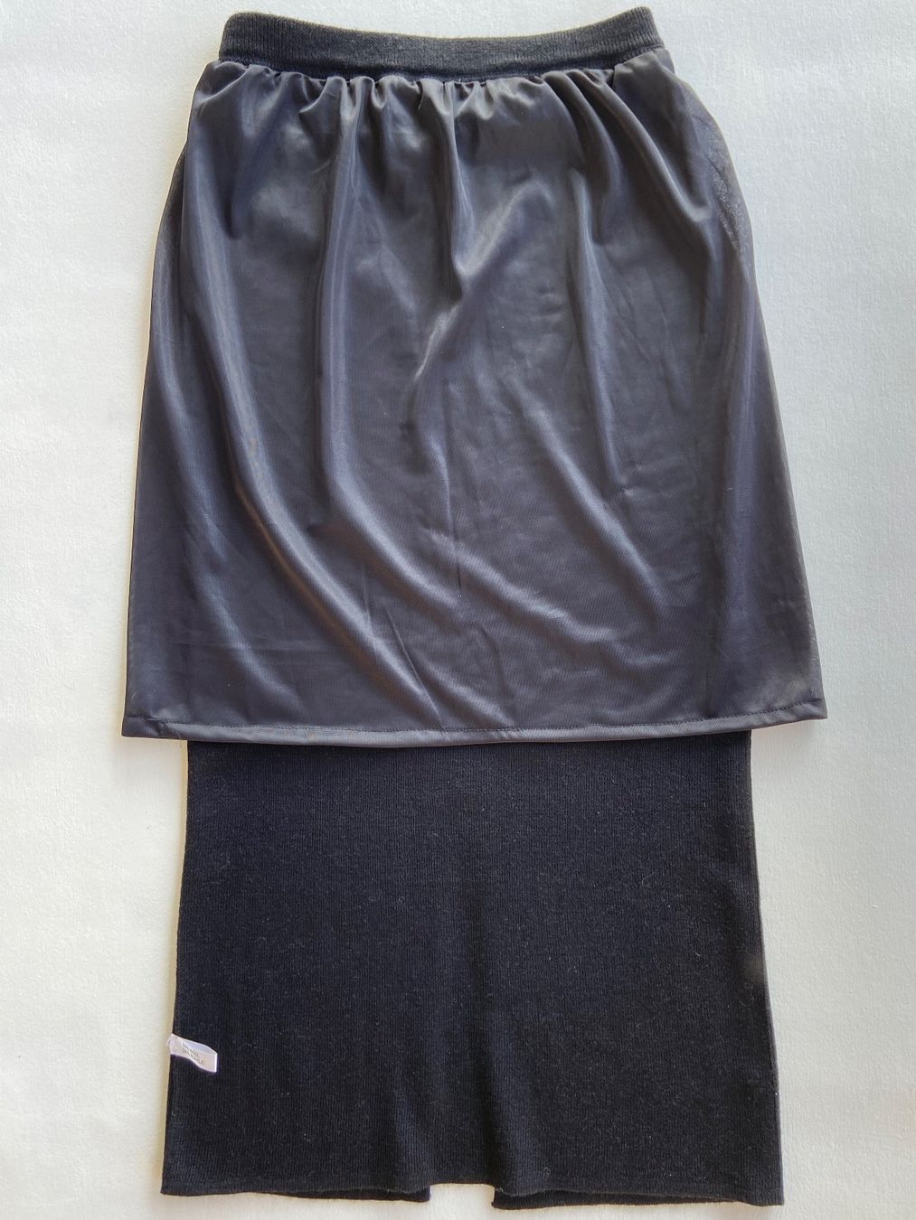 Gonne: Schwarzer Wollrock, Gr. 34/36 – Usato da Lenzburg venduto da Boffer1A 3