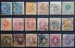 Schweden Lot mit alten Werten IX