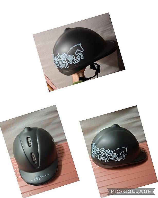 Helme: Reithelm Covalliero Mädchen Gr. 53-57cm – Gebraucht aus Bischofszell von Edy-85 1