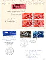 Briefmarken - 6 Belege Schweiz