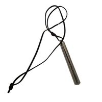 Vintage CELINE Necklace Pendant Stainless Steel Y2K