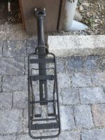 Porte-bagages de vélo noir pour tige de selle, bon état