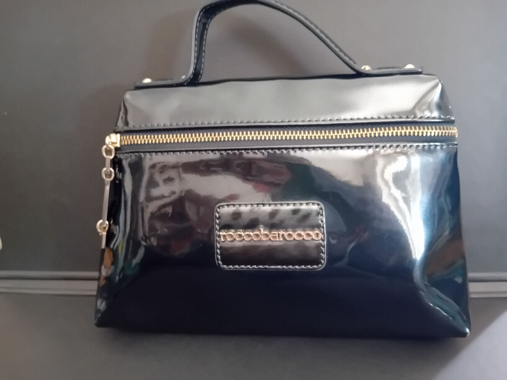 Roccobarocco Borse da donna: Borsa Rocobarocco nero lucido  – Usato da Biasca venduto da Old_6blh 1