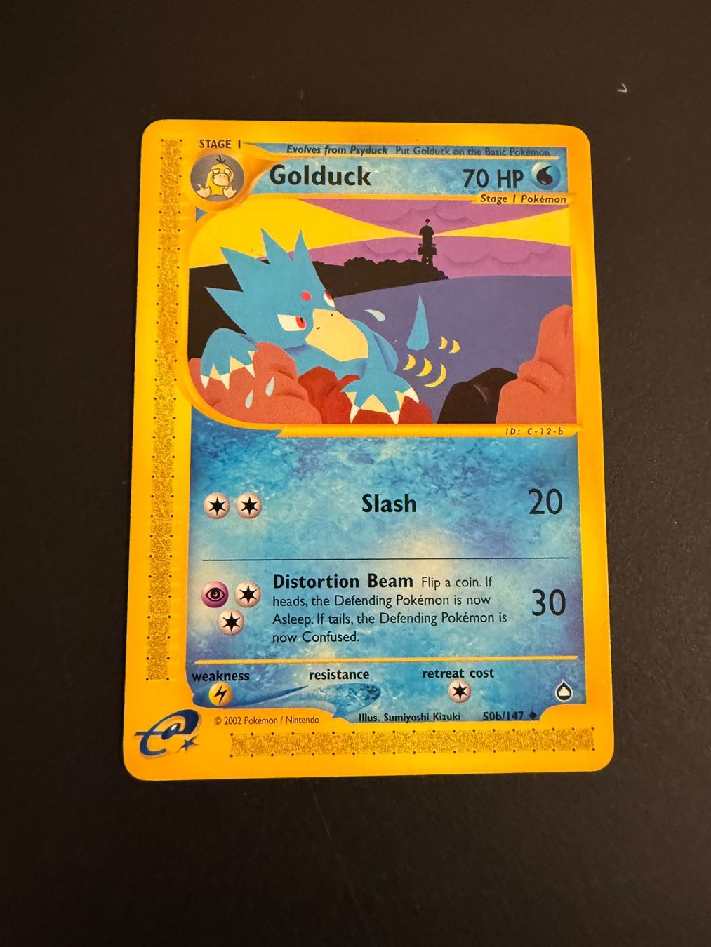 Pokémon Carte collezionabili: Golduck 50b/147 e-Series Aquapolis – Usato da Zürich venduto da pokemon_cards