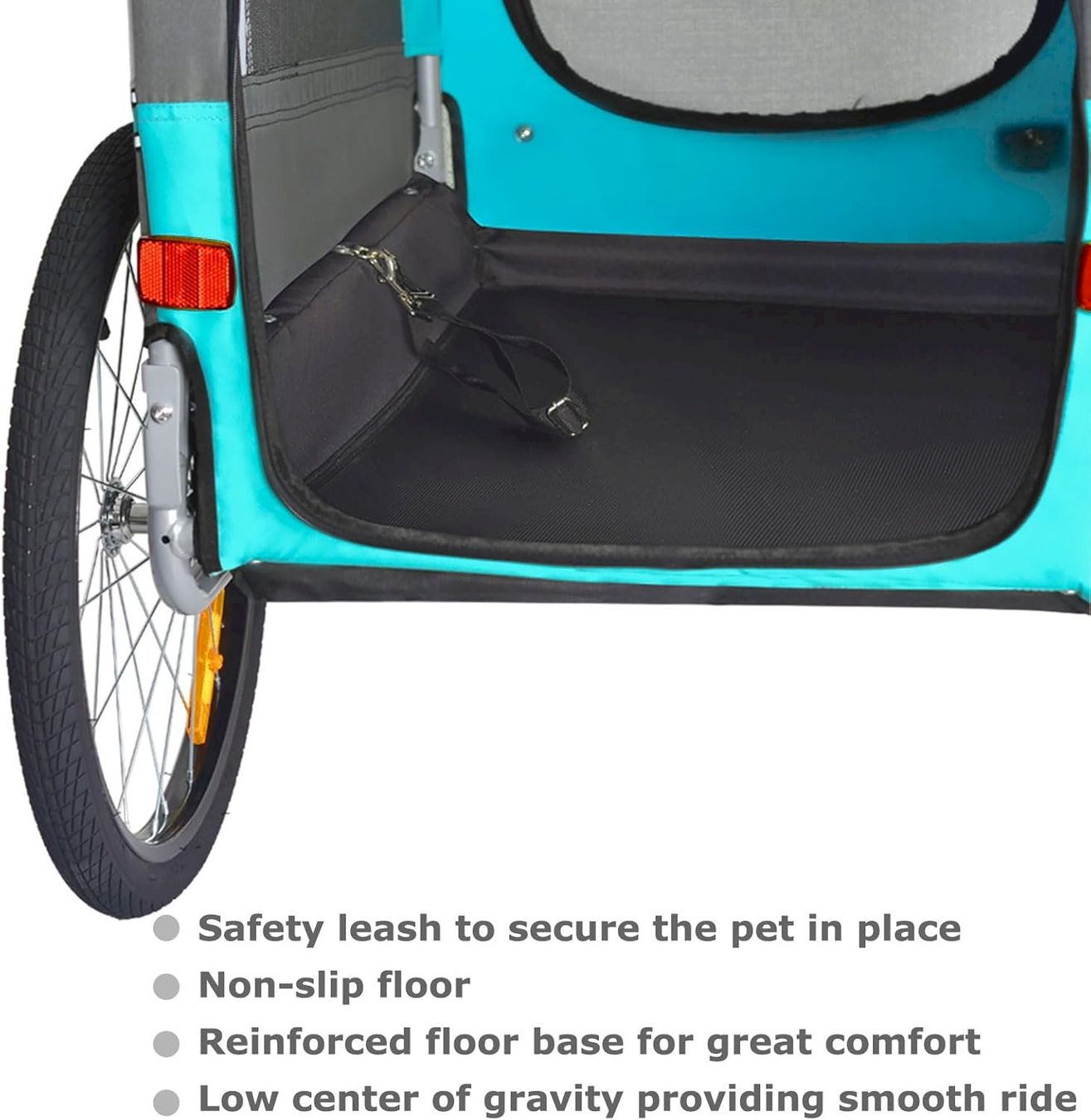 Rimorchi per biciclette: TIGGO VS Pets Hundeanhänger MEDIUM Blau – Nuovo e nell'imballaggio originale da Bottighofen venduto da zaap 5