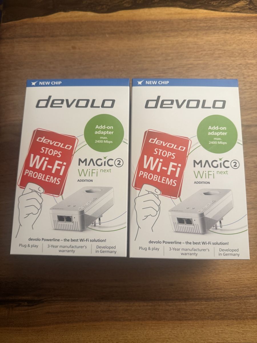 Devolo Unità & Adattatore: Devolo Magic 2 WiFi next Add-on neu OVP ab 1.- – Nuovo e nell'imballaggio originale da Brittnau venduto da Wakeboarden