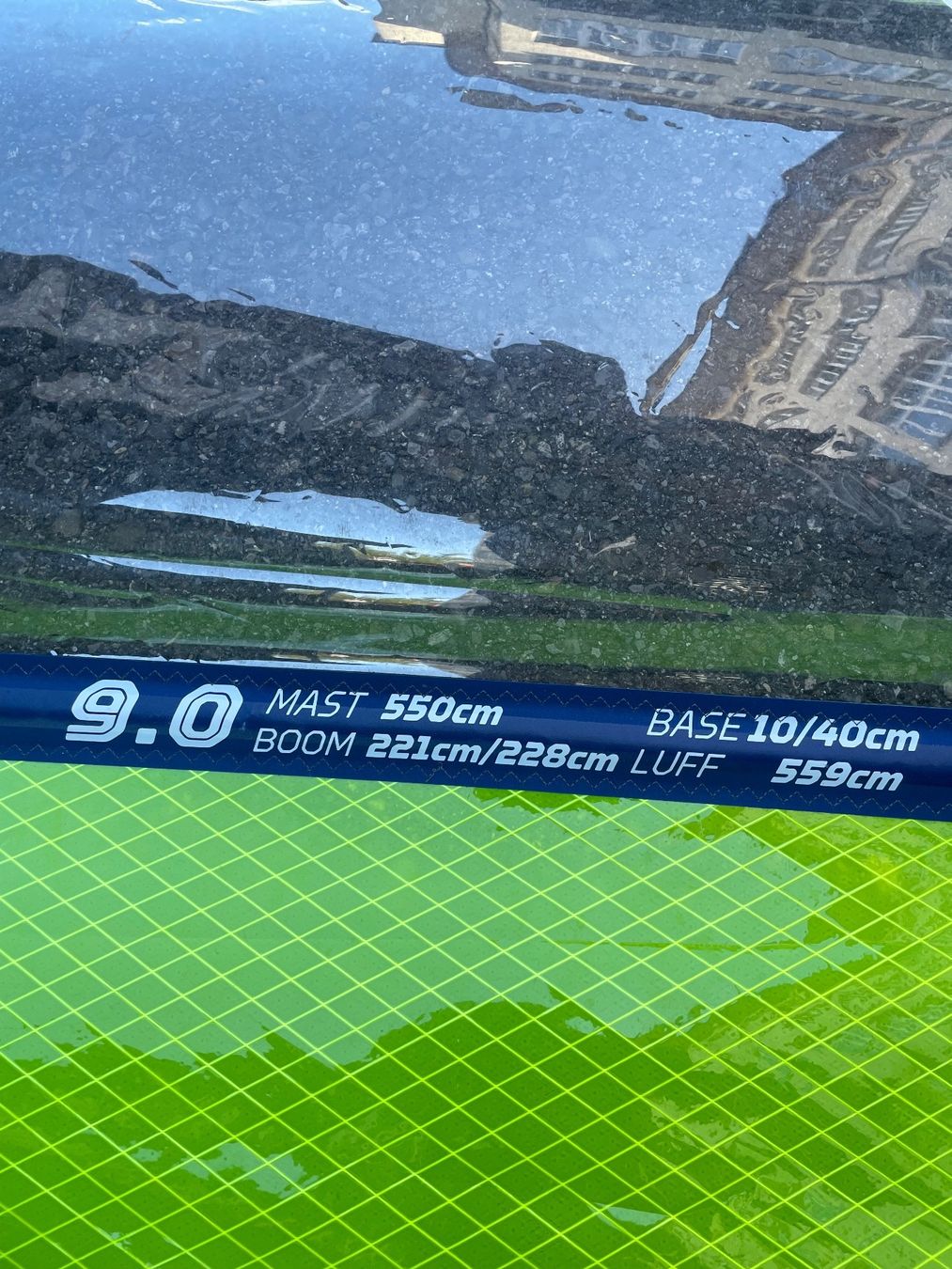 Surf: Windsurfsegel NeilPryde Flight Evo 2 9.0 – Usato da Lenzburg venduto da Threesixty 2