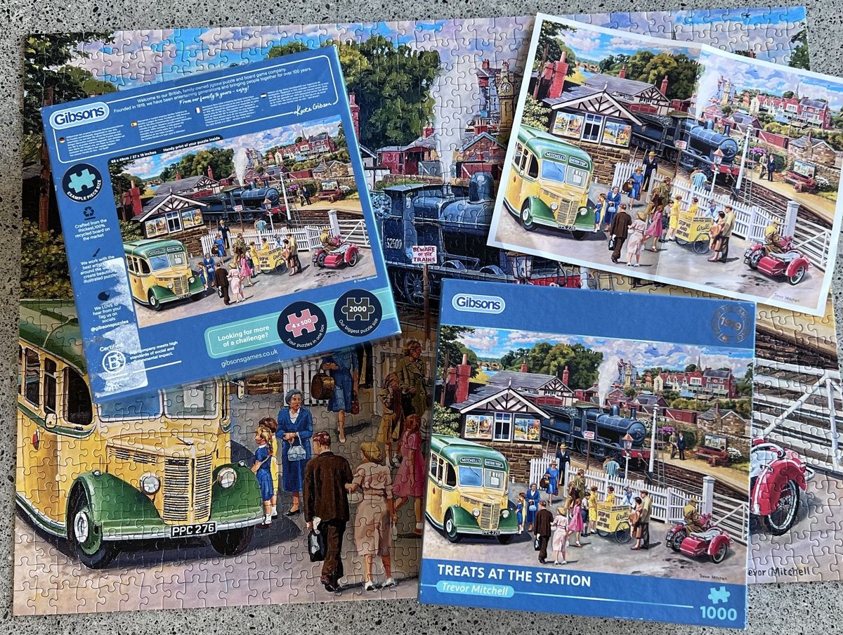 Puzzles: Puzzle 1000 Teile Trevor Mitchell – D'occasion à Ernetschwil par Ruebli04 2