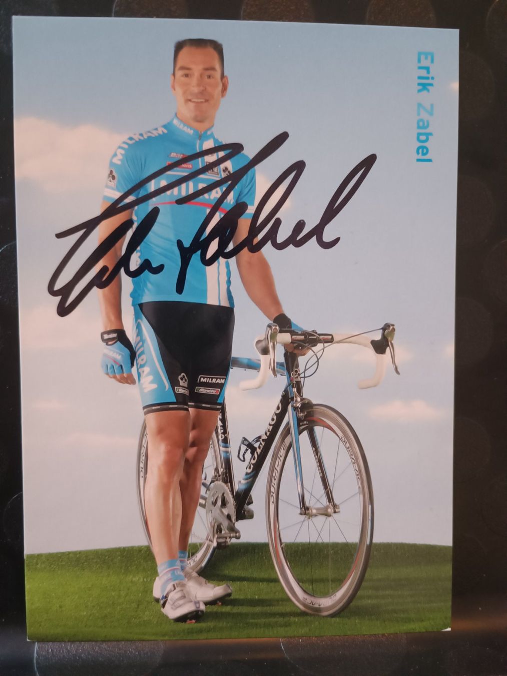 Autografi: Erik Zabel - Radsport - Handsigniert – Usato da Menziken venduto da Artographs