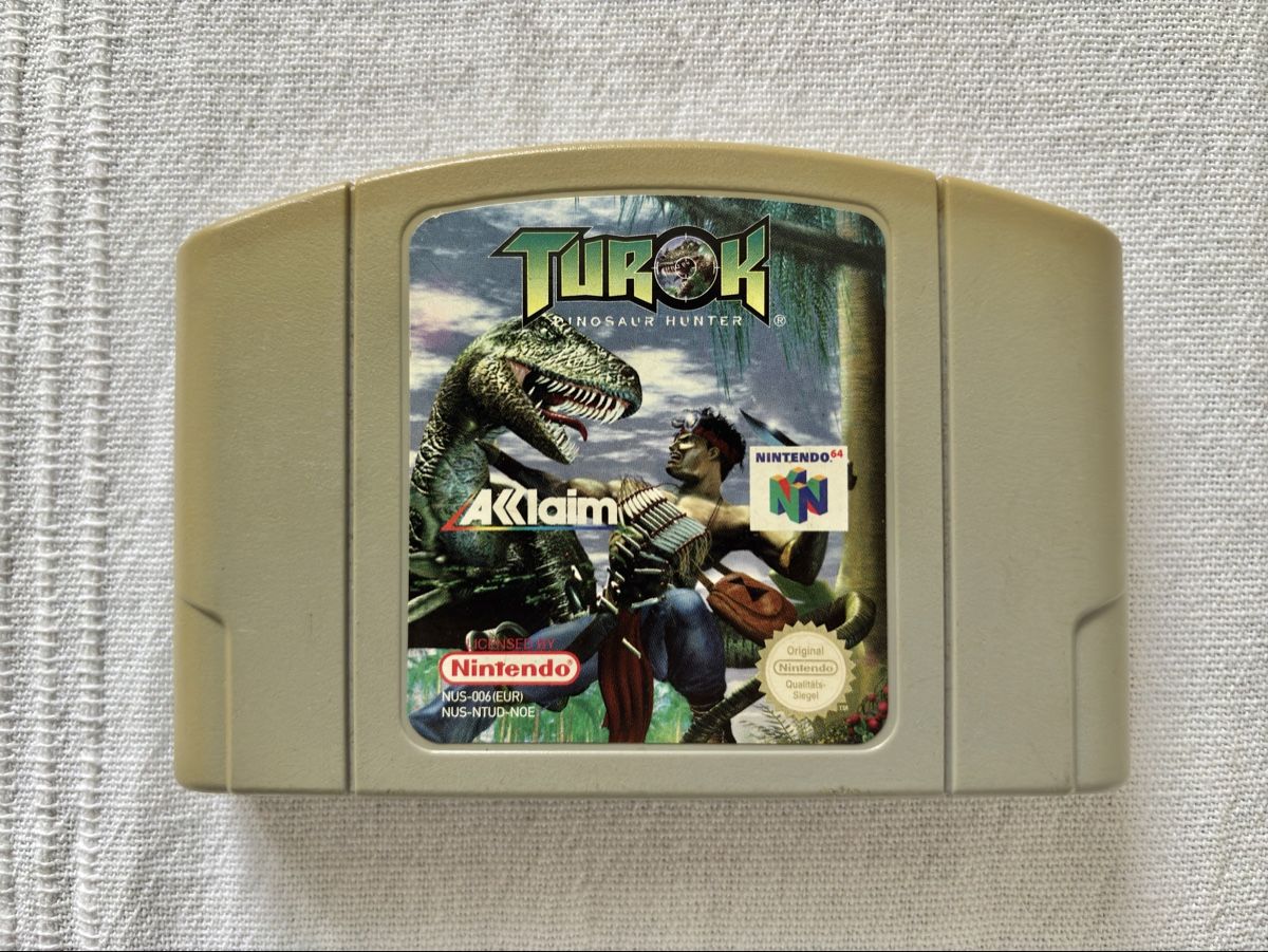 Giochi: Turok - Dinosaur Hunter N64 PAL – Usato da Winterthur venduto da Ricci2012
