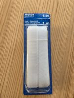 Haft/Flauschband, weiss, Klettverschluss