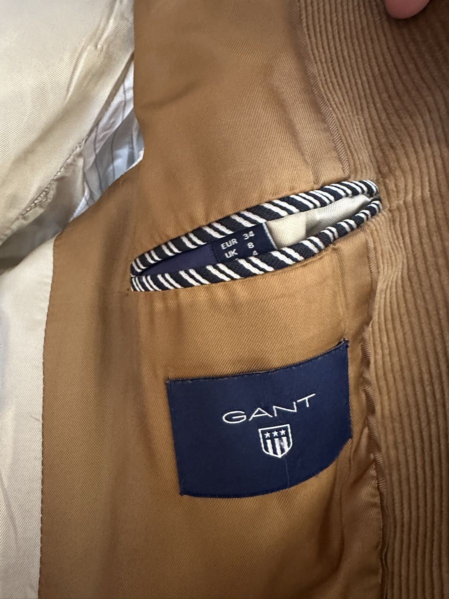 Gant Giacche: Gant curderoy Blazer, Grösse small – Nuovo (secondo la descrizione) da St. Gallen venduto da des_5zz5 1