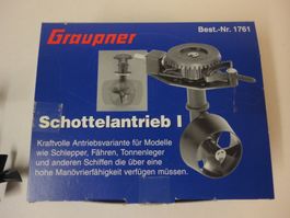 Graupner Schottelantrieb I Modellbau Boot Neu & OVP