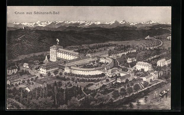 Cartoline postali: AK Bad Schinznach, Teilansicht – Usato da Berlin venduto da bartko-reher