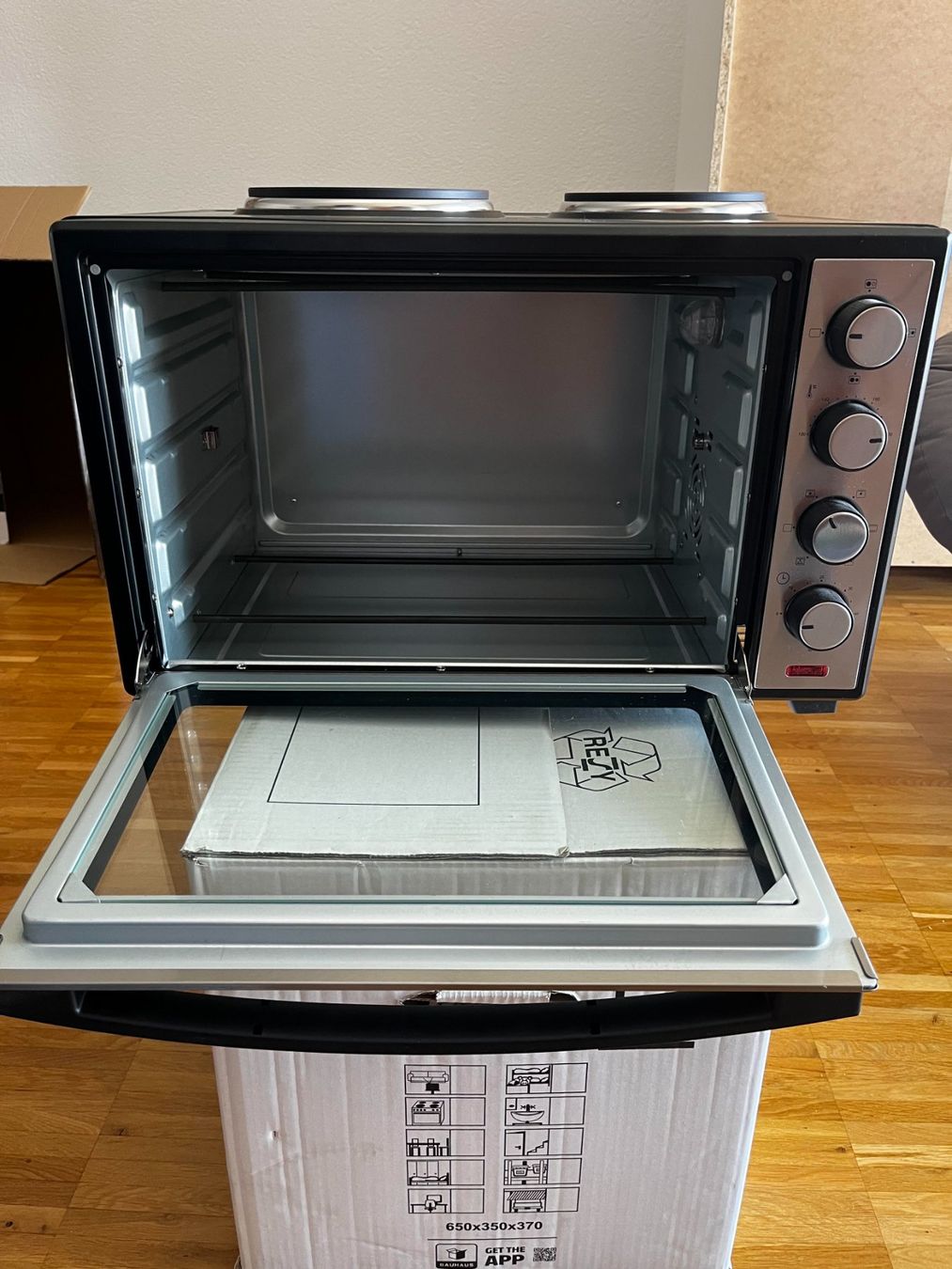 Ohmex Backöfen: Four électrique avec 2 plaques de cuisson – Gebraucht aus Givisiez von ChrisB1694 2