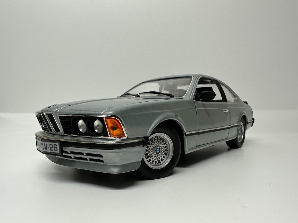 BMW 635 CSi 1:18, silber, Anson, Sehr selten | Kaufen auf Ricardo