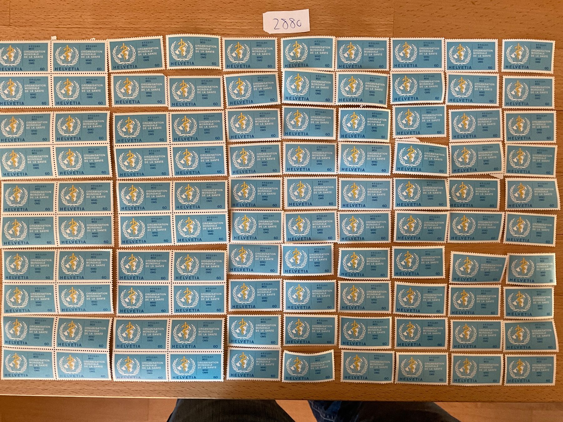 Tutti i francobolli: 60Fr Ämter Frankaturware ungestempelt postfrisch Sammlung – Nuovo (secondo la descrizione) da Wil SG venduto da Chefsugus