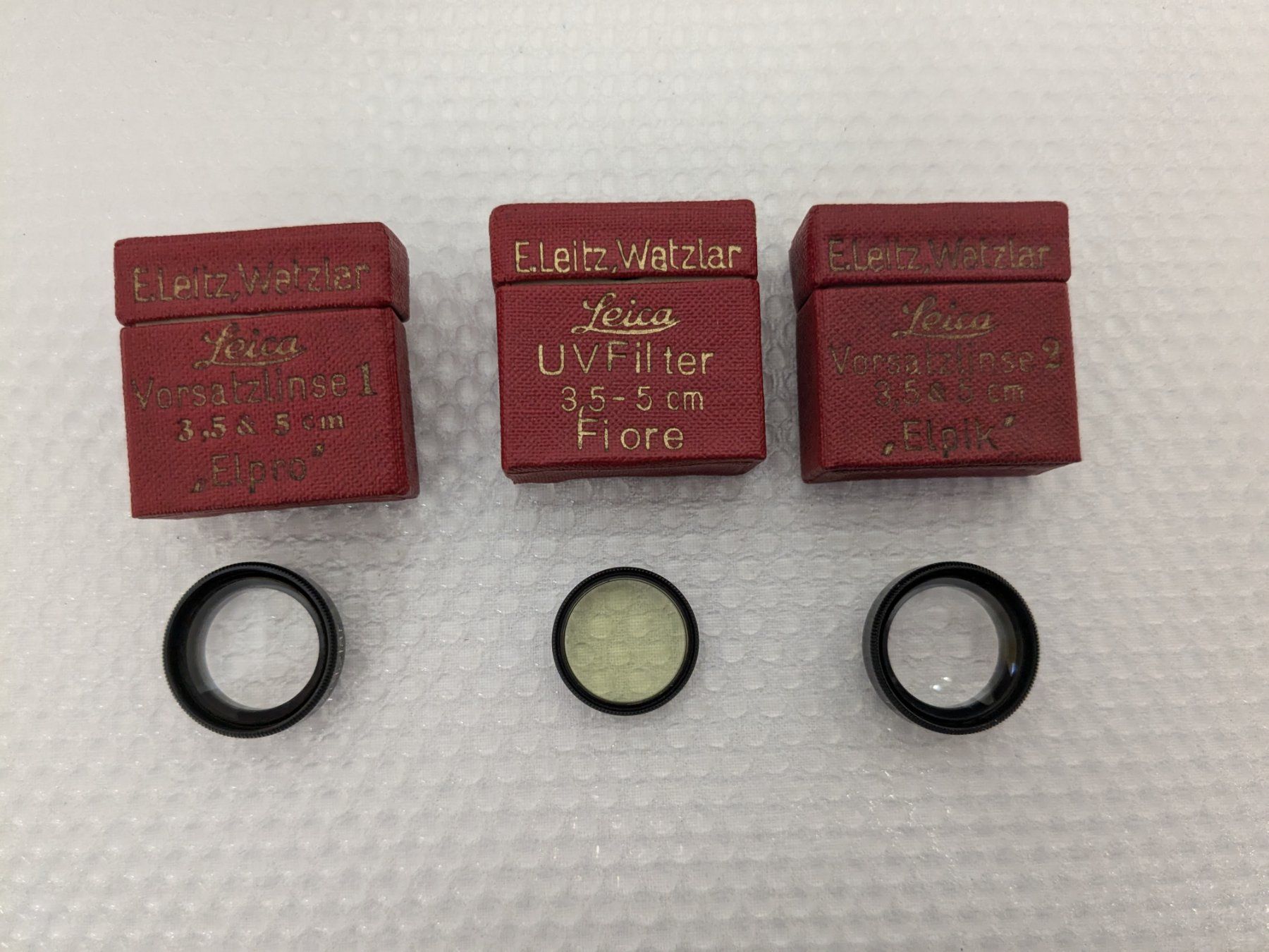 Leitz Obiettivi: Leitz Wetzlar: Objektivadapter, Summaron, Vorsatzlinsen.. – Usato da Weinfelden venduto da blaukreuz_brocki_TG 1