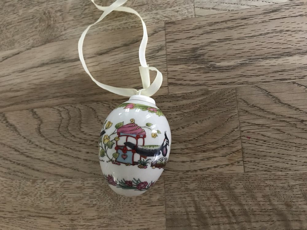 Birchcroft Fingerhut Porzellan - Flintstones Sammlerstück In Kuppelbox