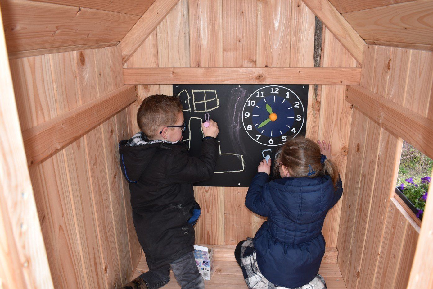 Casette per bambini: Spielturm Dream mit Rutsche Plattformhöhe: 120cm oder 150cm – Nuovo e nell'imballaggio originale da Amsoldingen venduto da Sanilu 3
