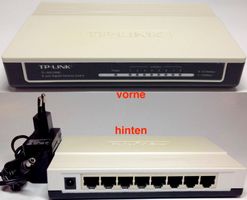TP-Link TL-SG1008D Switch 8-Port Ethernet/Fast Ethernet