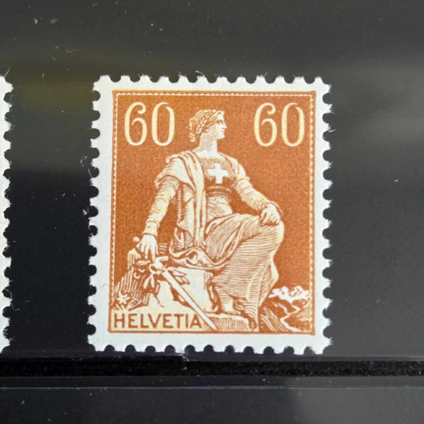 Tous les timbres: Briefmarken Sitzende Helv. mit Schwert..7 Werte 1908-1940 – D'occasion à Stans par Ducati16 5