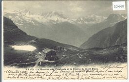 La Gueulaz pres Finshauts et la Chaine du Mont Blanc