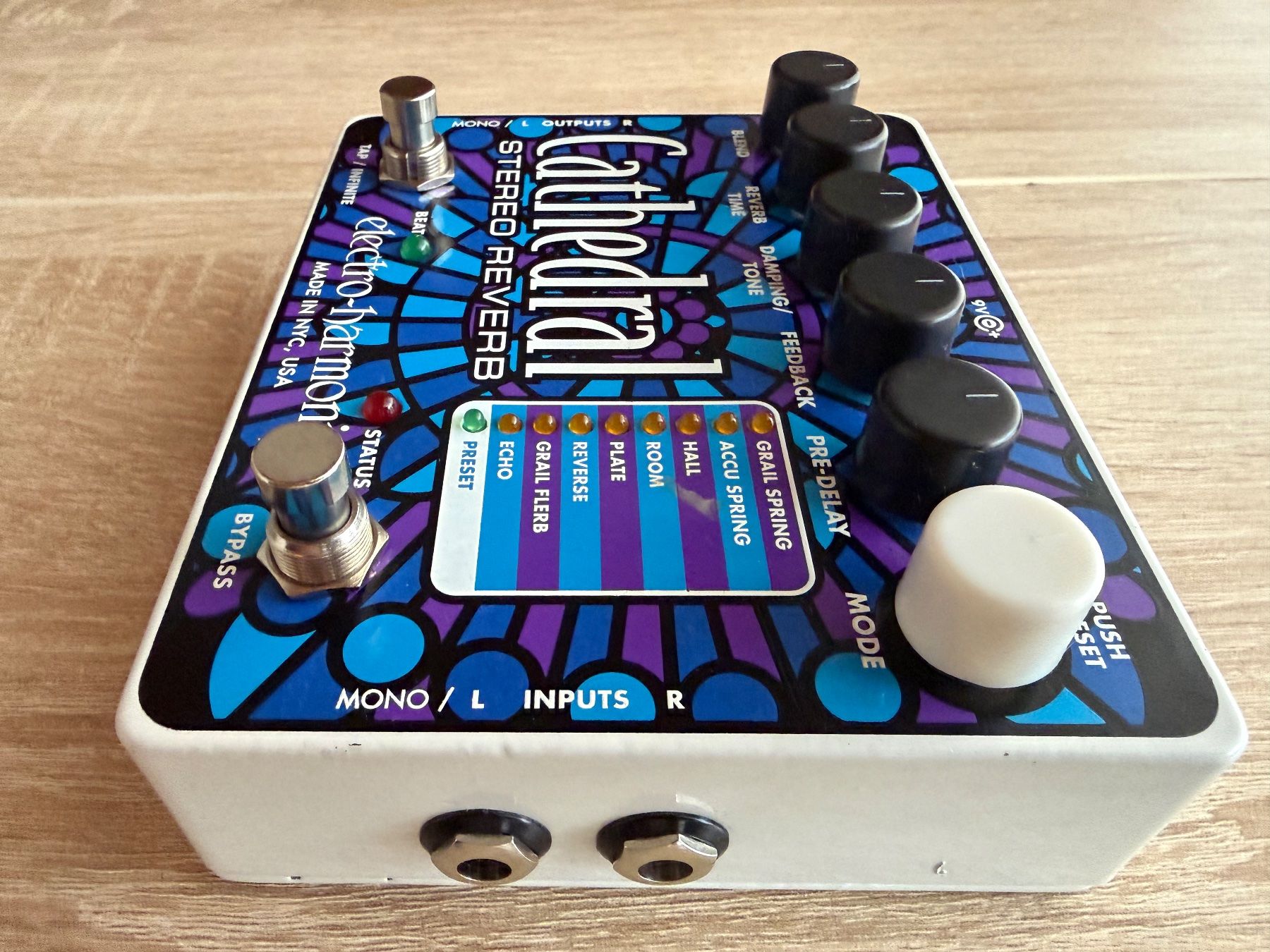Electro-Harmonix Strumenti musicali: ELECTRO-HARMONIX CATHEDRAL STEREO REVERB & PRE-DELAY RARE! – Nuovo (secondo la descrizione) da Sion venduto da Hobby-mania 6