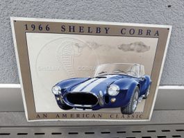 schönes Blechschild - AC Cobra