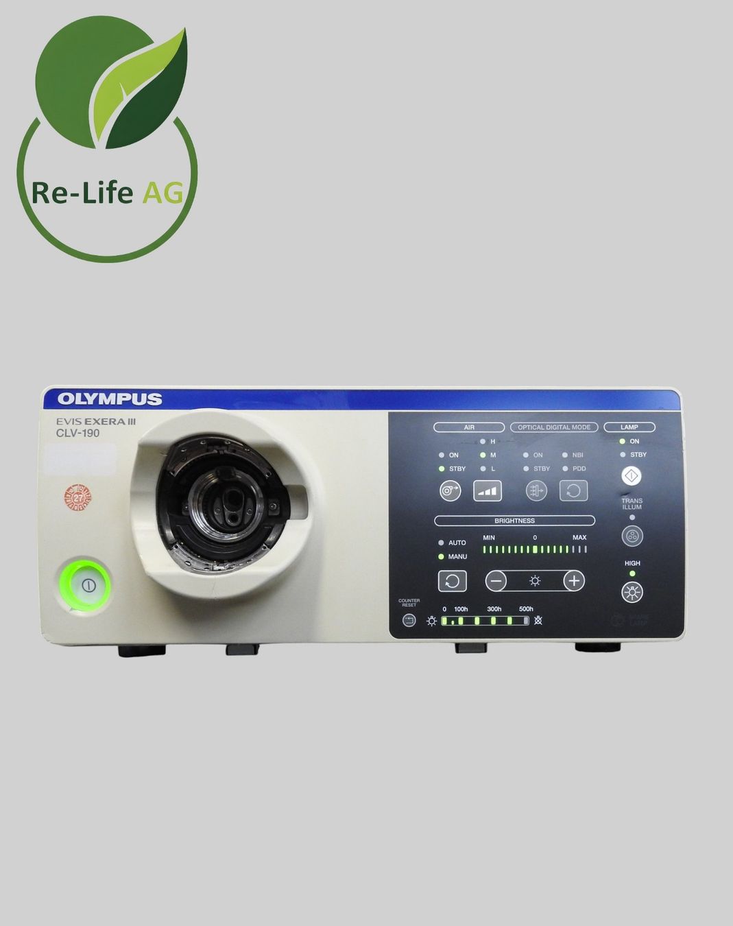Alle Maschinen: Olympus Medical Systems | CLV-190 | Endoscopy Light Source – Gebraucht aus Reinach BL von Re-LifeAG_Labor 1