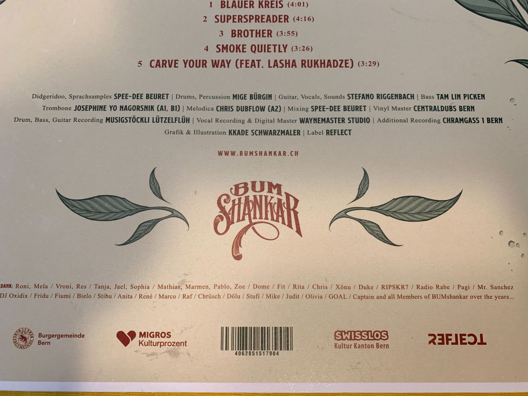 Dischi in vinile: LP BUMShankar - Dubist, 2023 – Usato da Bern venduto da sxlmn 3