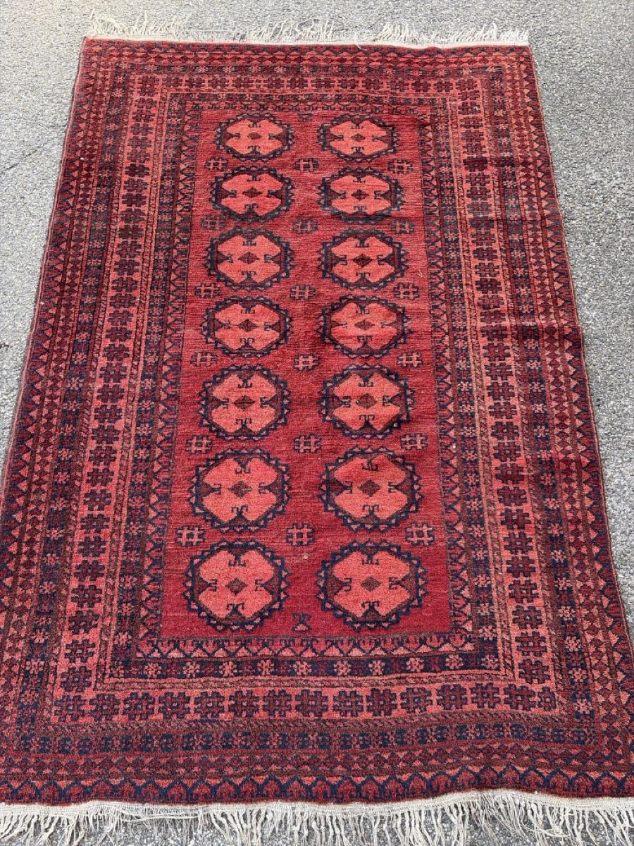 Teppiche: Afgan Teppich rot  – Gebraucht aus Wängi von Tesimo 6
