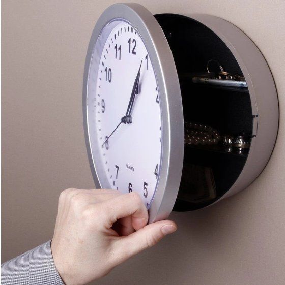 Casseforti: Versteckte geheime Wanduhr – Nuovo e nell'imballaggio originale da Amriswil venduto da Ravinvida 3