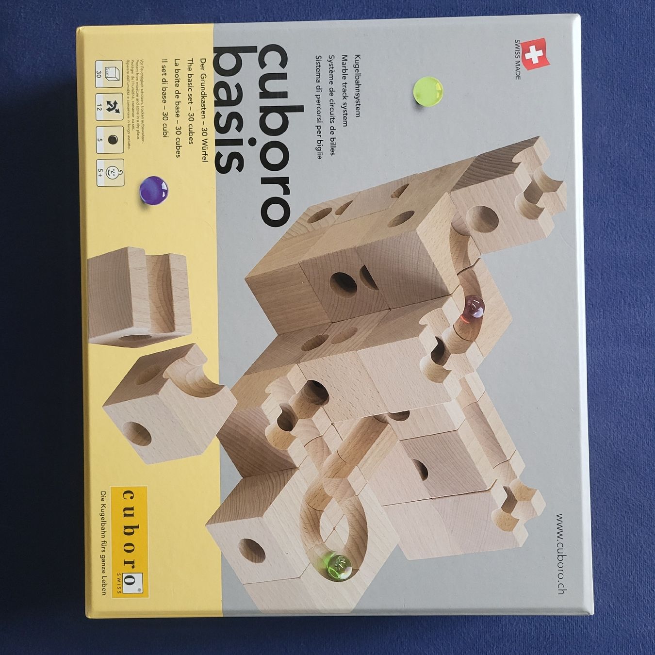 Spielzeuge: Cuboro Basis Kugelbahnsystem 30 – Neu (gemäss Beschreibung) aus Bennau von kay_hnr5