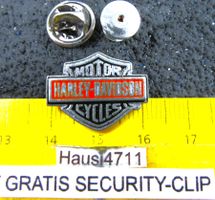 HARLEY DAVIDSON MOTOR-CYCLES SHIELD PIN MIT SECURITY-CLIP