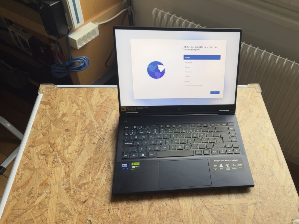 Acer Predator Helios Neo 14 Ultra 9 RTX 4070 32 GB 1 TB (Gebraucht) in ...