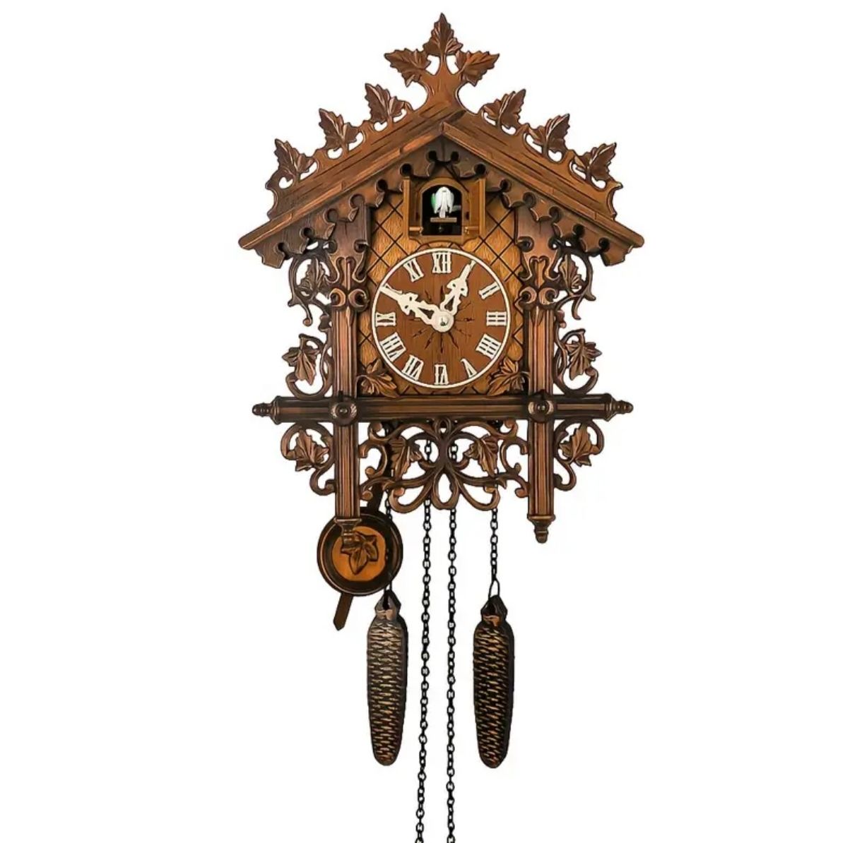 Orologi da terra & Orologi da parete: Kuckucksuhr im Schwarzwald-Stil – Nuovo e nell'imballaggio originale da Hochdorf venduto da b1.p