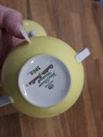 Antike Zuckerdose Seltmann gelb