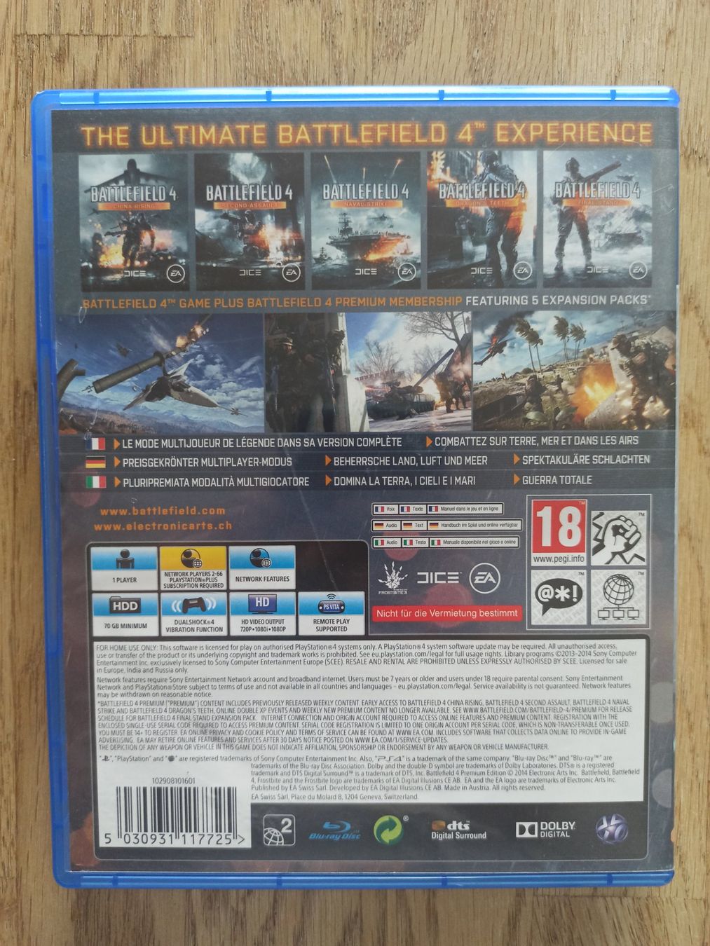 Giochi: Battlefield 4 Premium Edition PS4 / PS5 – Usato da Oberweningen venduto da mar_87mx 1