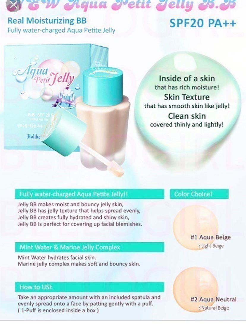 Cura del viso: Korean Holika Holika Aqua BB Cream – Nuovo e nell'imballaggio originale da Eichberg venduto da Kati30 2