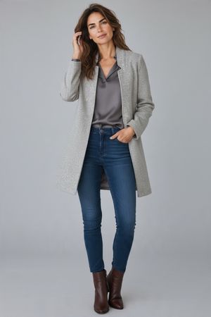 Manteau léger - Vero Moda gris - taille M