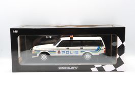 Volvo 240 GL Break Polis Sweden 1986 1:18 Minichamps