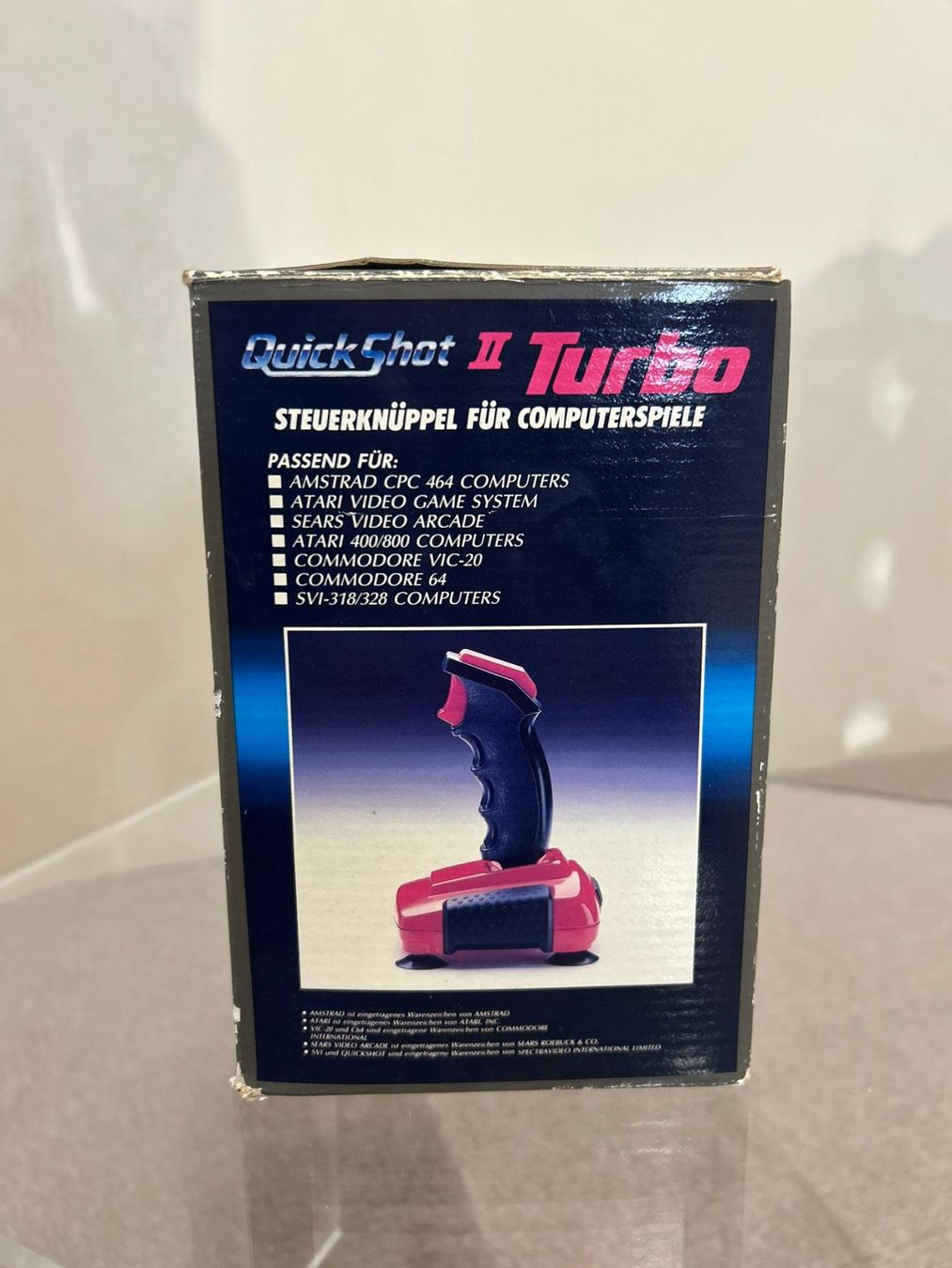 Joystick Quickshot 2 Turbo Pour Amstrad Atari Commodore – Occasion