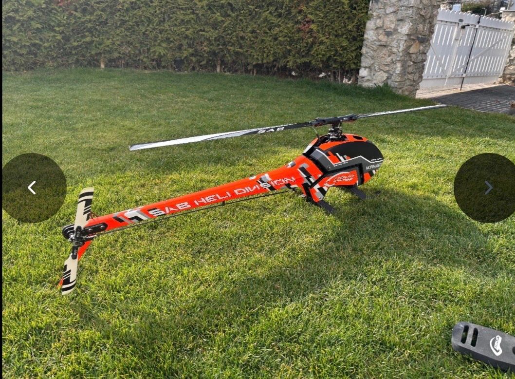 SAB Modellismo RC: SAB Kraken 700 – Usato da Würenlos venduto da St.Bieri 1
