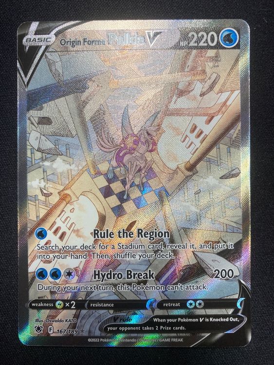 Origin Forme Palkia V Alt Art Astral Radiance 167/189 Kaufen